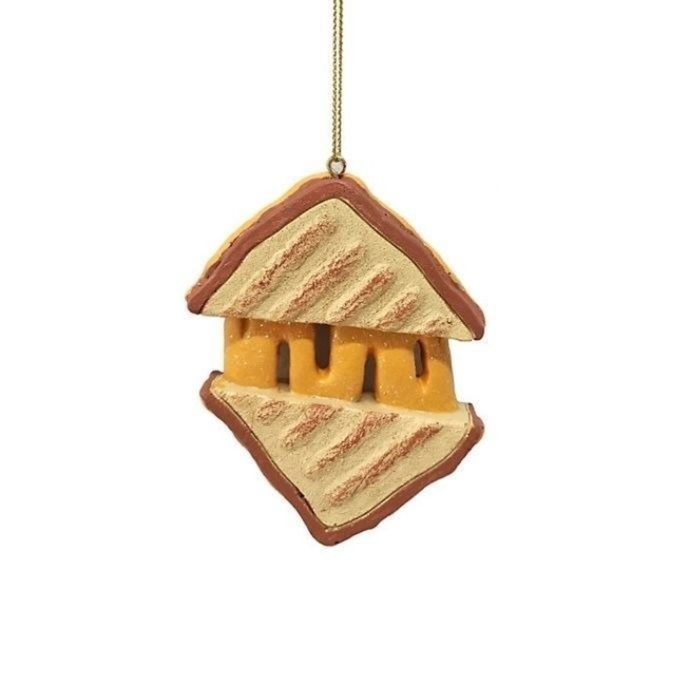 St. Nicholas Square NWT Grilled Cheese Christmas Ornament
